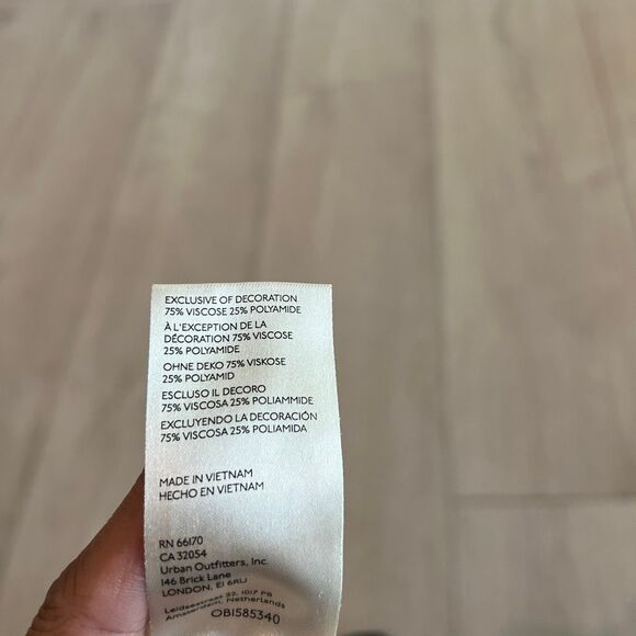 Free people Marianne Velvet Top in Midnight Brown size xs - Picture 7 of 9